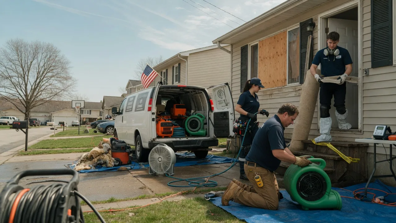 Water Damage Restoration in Kendall Park, NJ near me